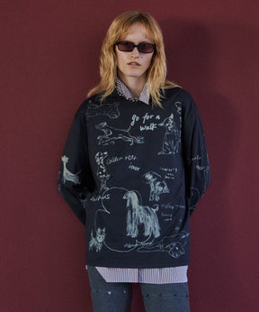 【PRE-ORDER】Dog Party Long Sleeve T-Shirt