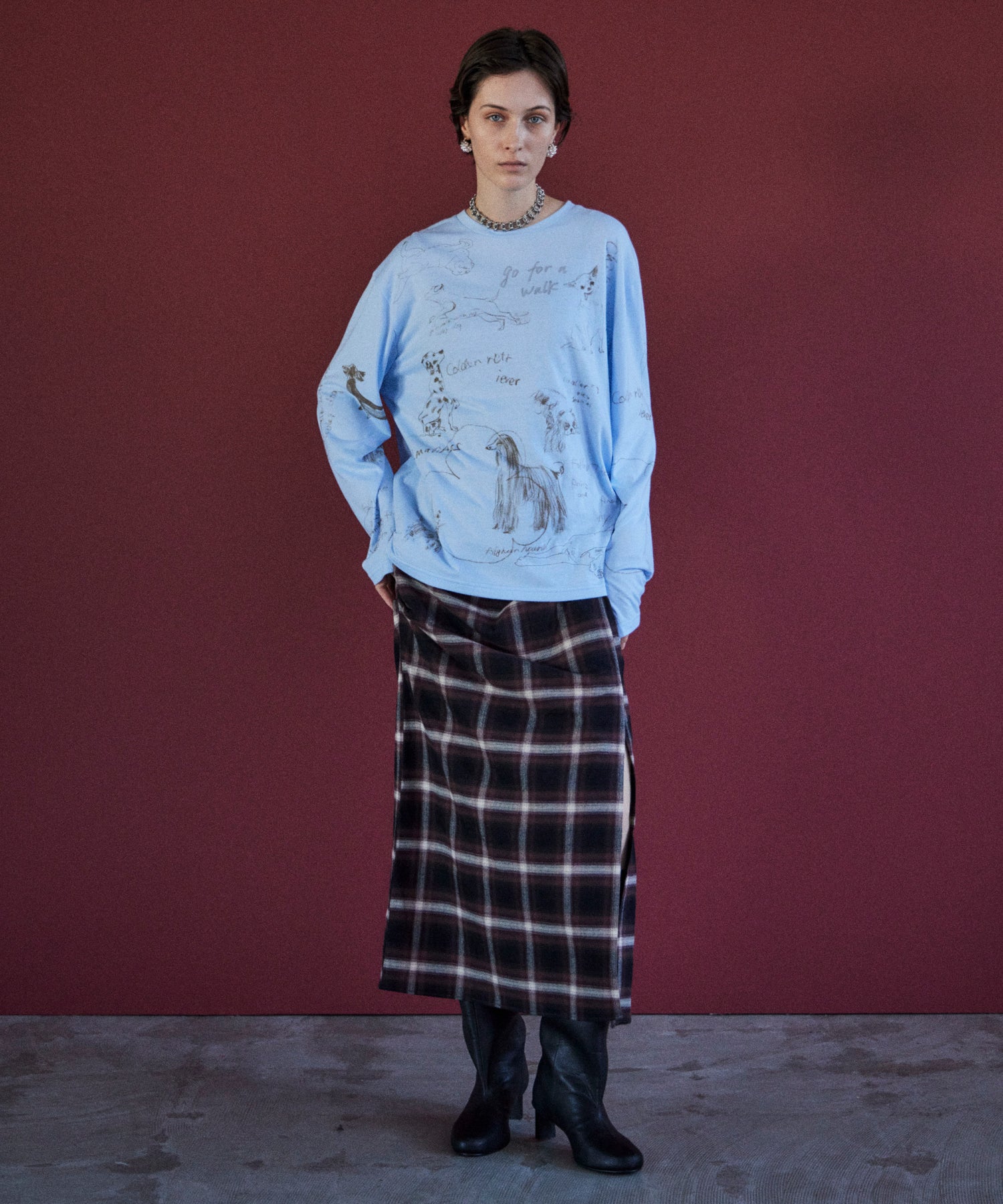 【PRE-ORDER】Dog Party Long Sleeve T-Shirt
