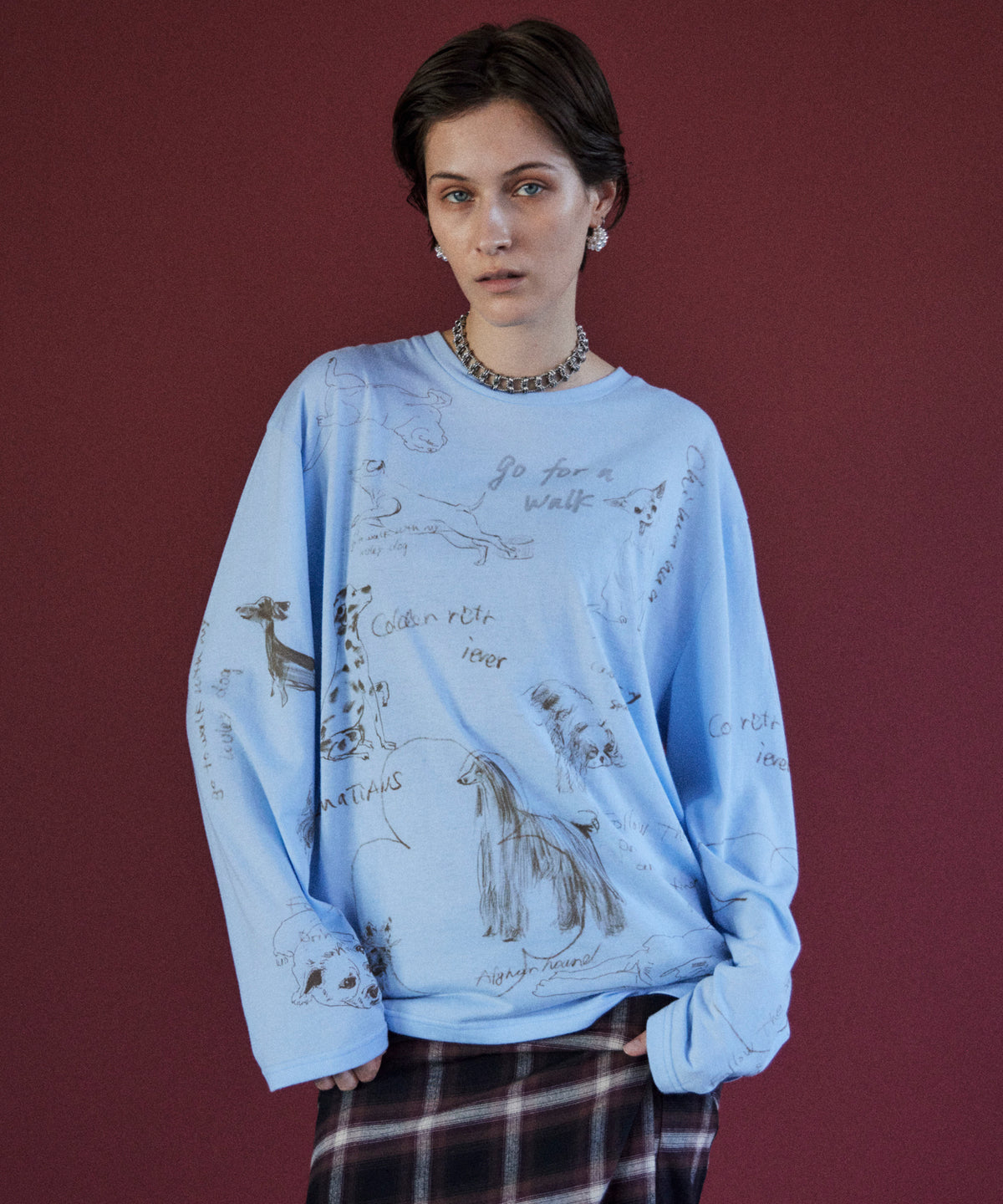 【PRE-ORDER】Dog Party Long Sleeve T-Shirt