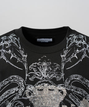 【26SS PRE-ORDER】【Hypnose Association for MAISON SPECIAL】「SNAKE」Prime-Over Crew Neck Graphic T-Shirt