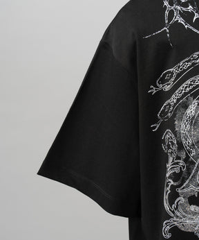 【26SS PRE-ORDER】【Hypnose Association for MAISON SPECIAL】「SNAKE」Prime-Over Crew Neck Graphic T-Shirt