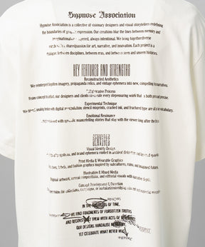 【26SS PRE-ORDER】【Hypnose Association for MAISON SPECIAL】「SKULL MOTH」Prime-Over Crew Neck Graphic T-Shirt