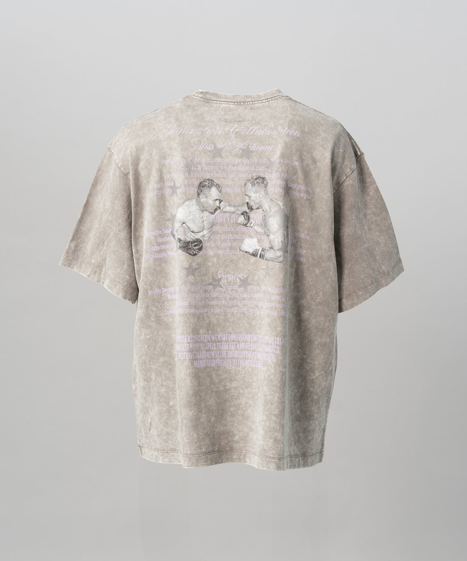 【26SS PRE-ORDER】【Hypnose Association for MAISON SPECIAL】「DOBERMANN」Prime-Over Fade Crew Neck Graphic T-Shirt