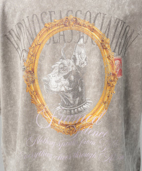 【26SS PRE-ORDER】【Hypnose Association for MAISON SPECIAL】「DOBERMANN」Prime-Over Fade Crew Neck Graphic T-Shirt