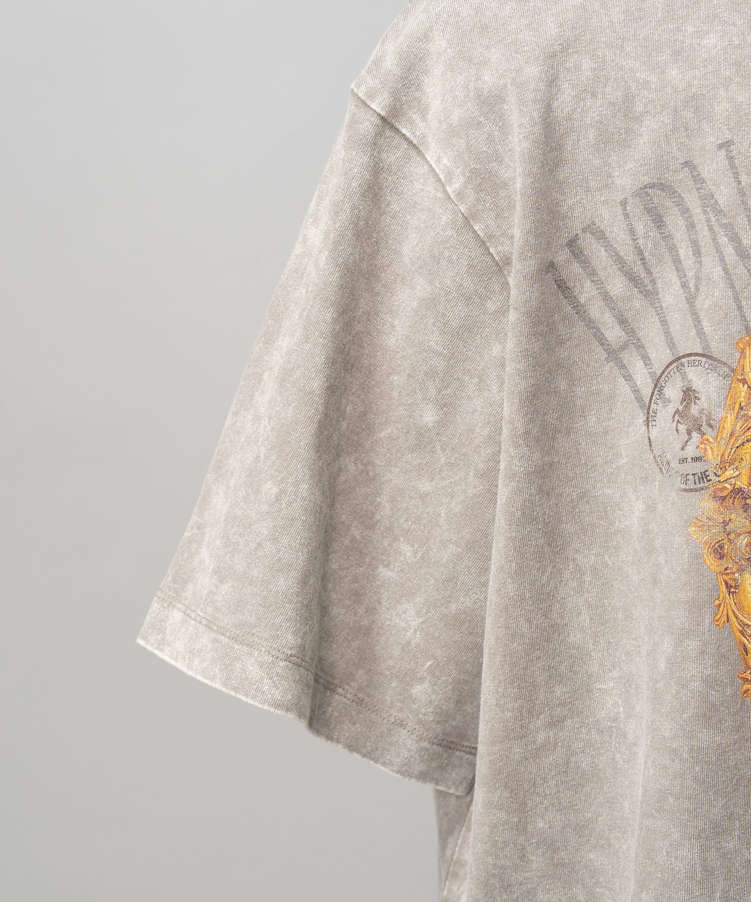 【26SS PRE-ORDER】【Hypnose Association for MAISON SPECIAL】「DOBERMANN」Prime-Over Fade Crew Neck Graphic T-Shirt