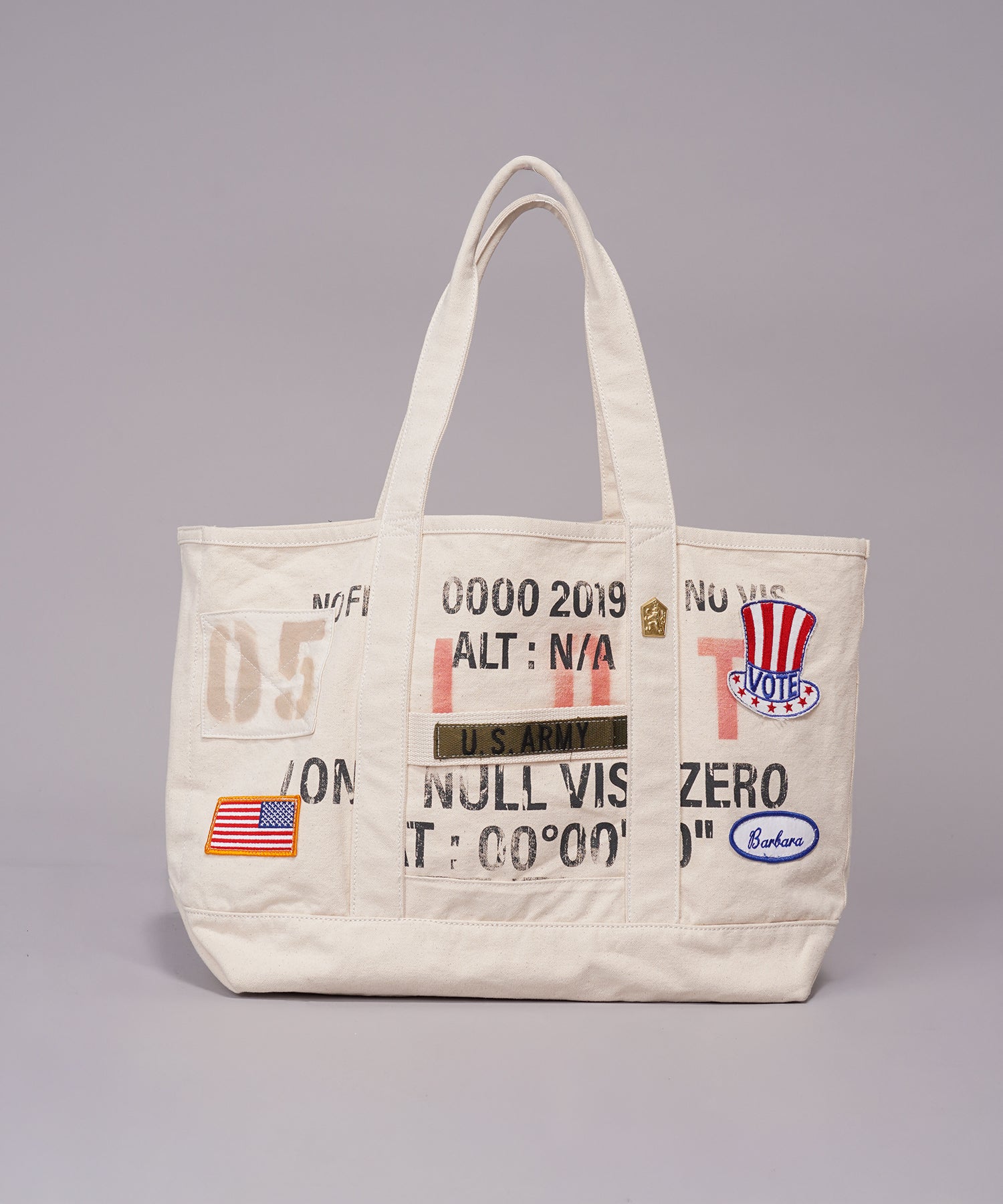 Assorted Design Canvas Tote Bag