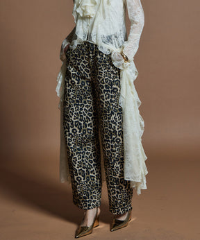 【26WINTER COLLECTION】Multi-Fabric Cocoon Pants