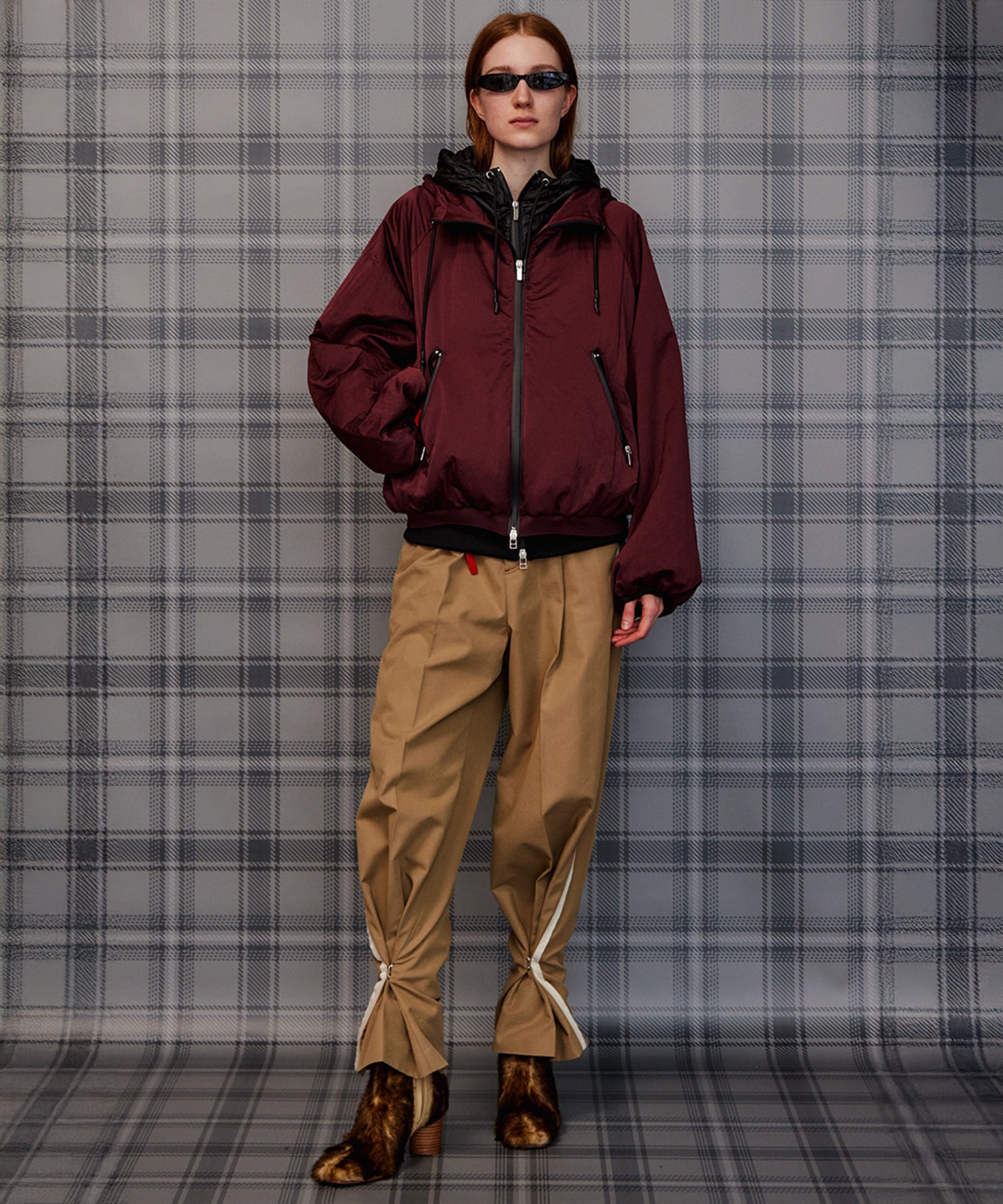Fur-Like Square Short Boots