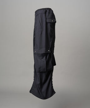 4 색 샹 브레이 세탁 가능한 양모 피크 라펠 더블 가슴 재킷