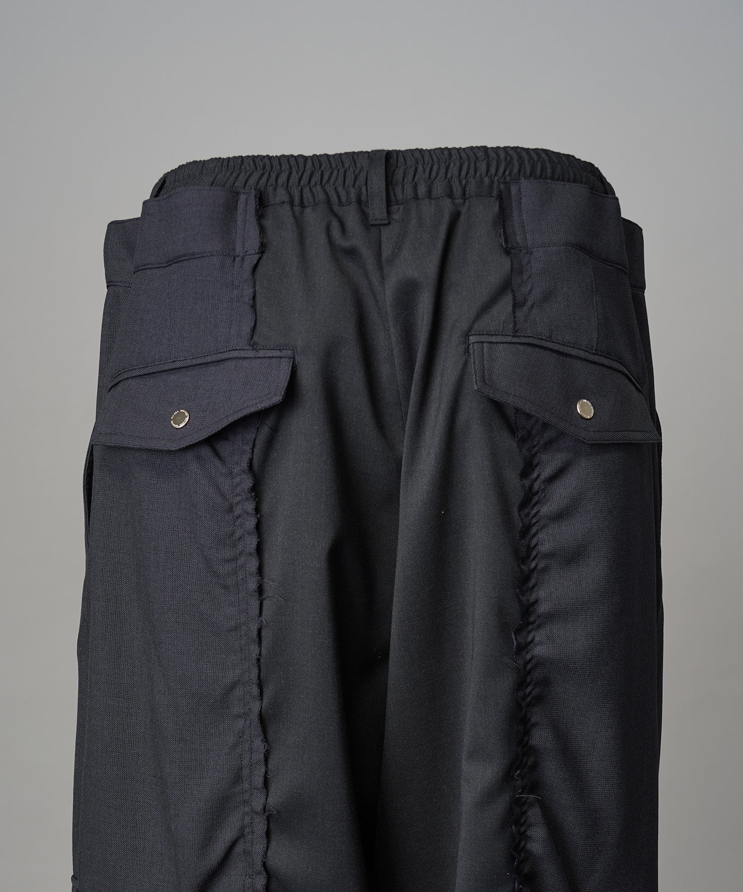 4 색 샹 브레이 세탁 가능한 양모 피크 라펠 더블 가슴 재킷