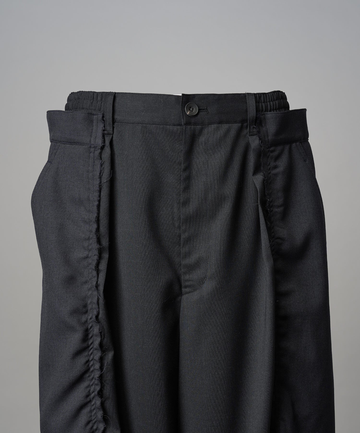 4 색 샹 브레이 세탁 가능한 양모 피크 라펠 더블 가슴 재킷