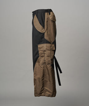 Different Material Docking Prime-Wide Field Pants