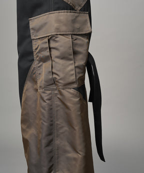 Different Material Docking Prime-Wide Field Pants
