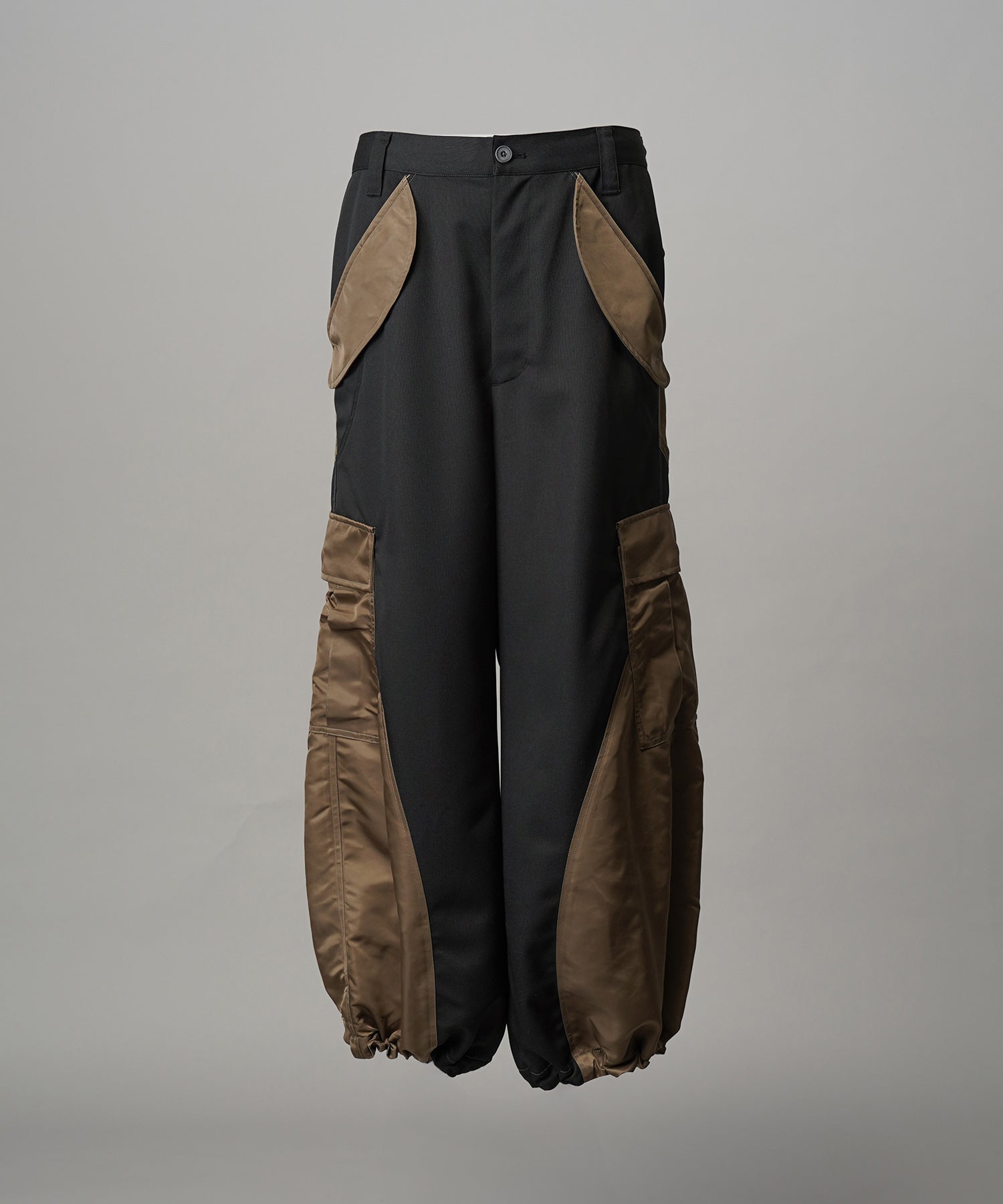 Different Material Docking Prime-Wide Field Pants