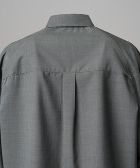 【26SS PRE-ORDER】NISHIKAWA KEORI Prime-Over Wool Curve Shirt