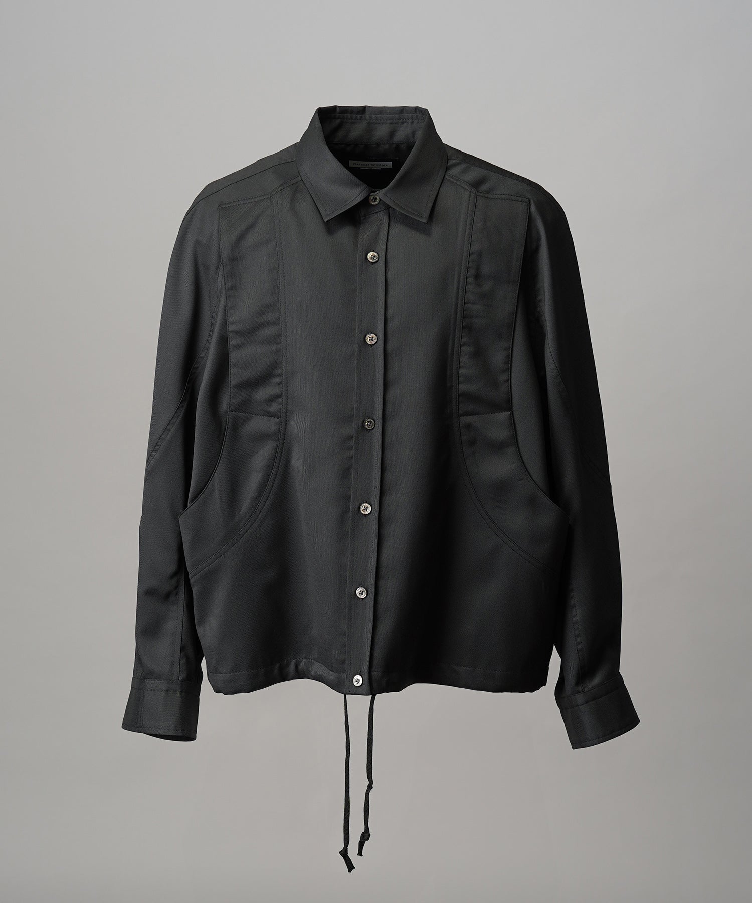 【26SS PRE-ORDER】NISHIKAWA KEORI Prime-Over Wool Curve Shirt