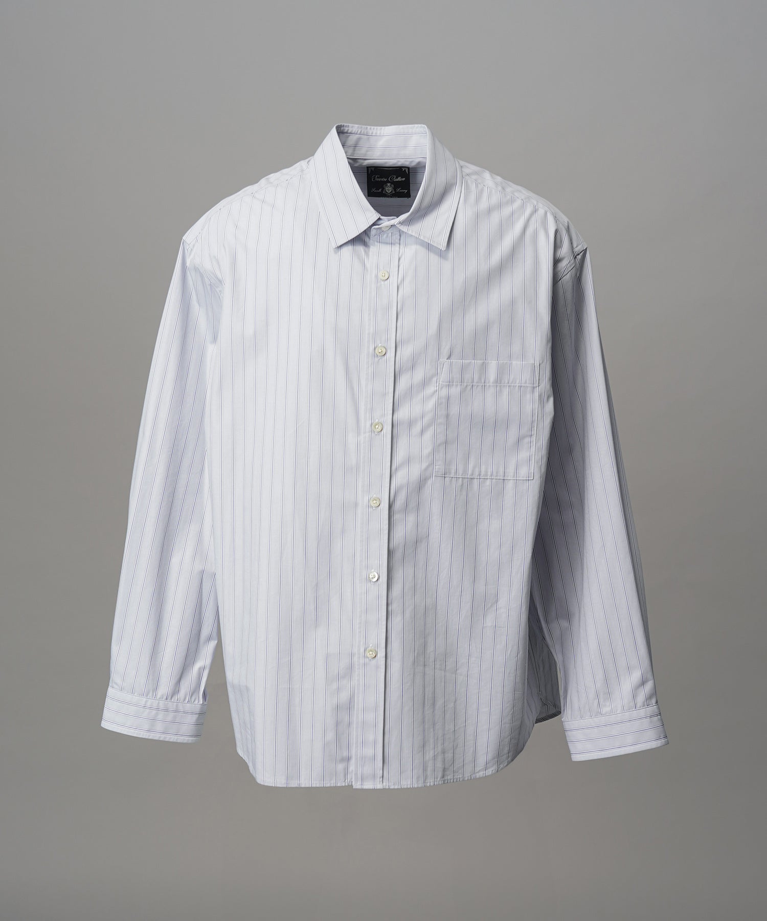 4 색 샹 브레이 세탁 가능한 양모 피크 라펠 더블 가슴 재킷