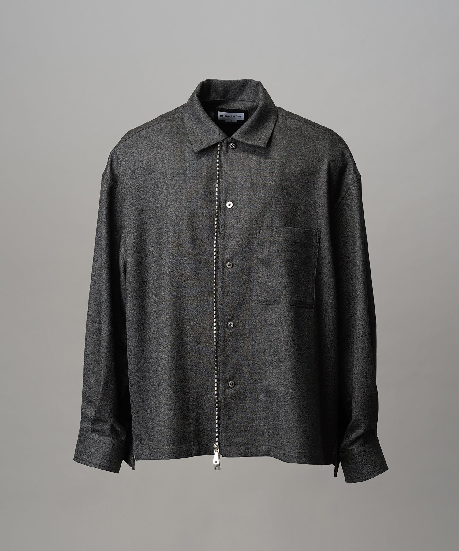 4 색 샹 브레이 세탁 가능한 양모 피크 라펠 더블 가슴 재킷