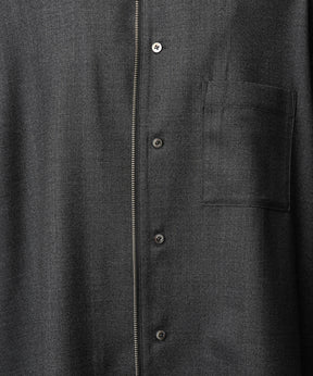 4 색 샹 브레이 세탁 가능한 양모 피크 라펠 더블 가슴 재킷