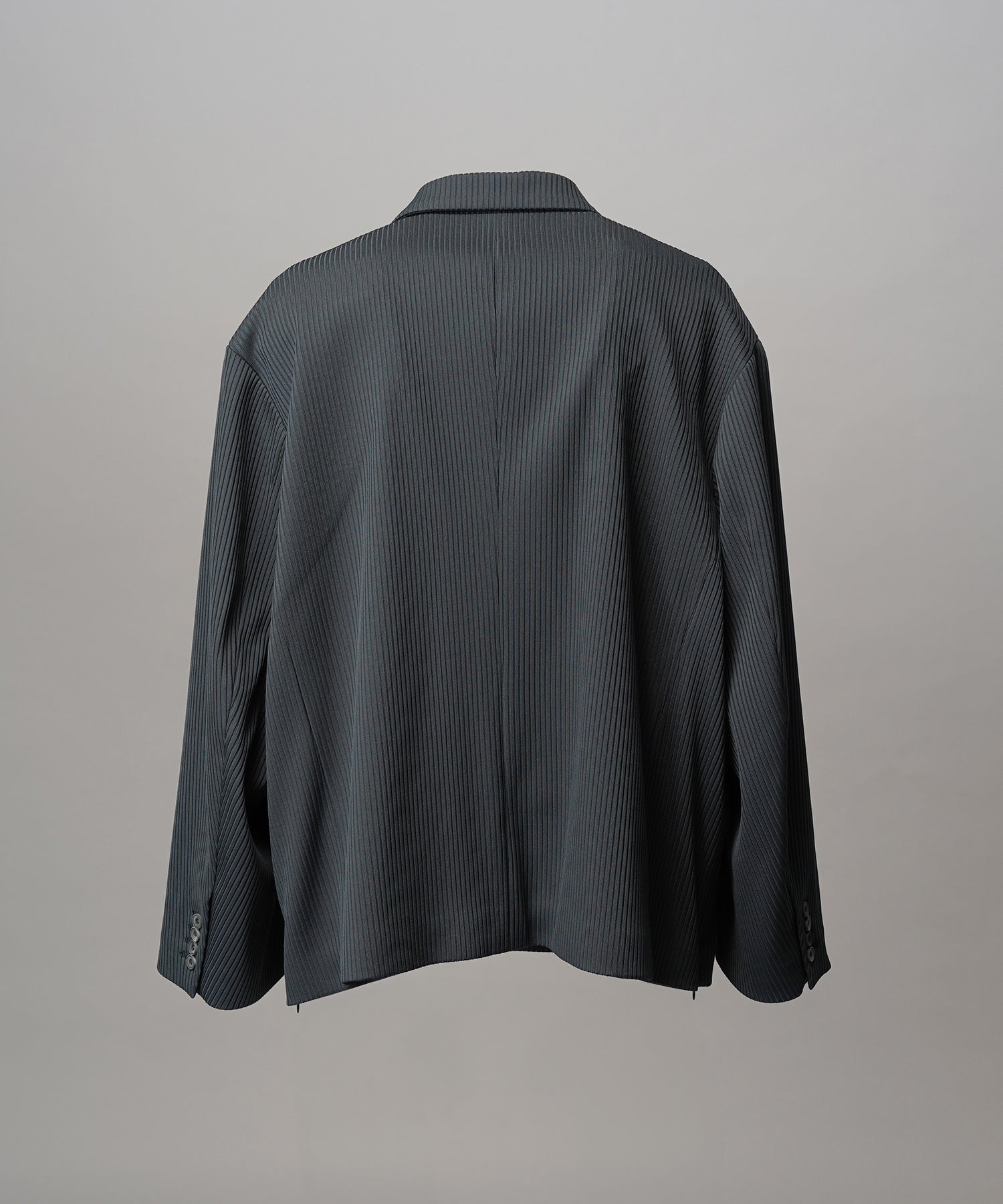 4 색 샹 브레이 세탁 가능한 양모 피크 라펠 더블 가슴 재킷