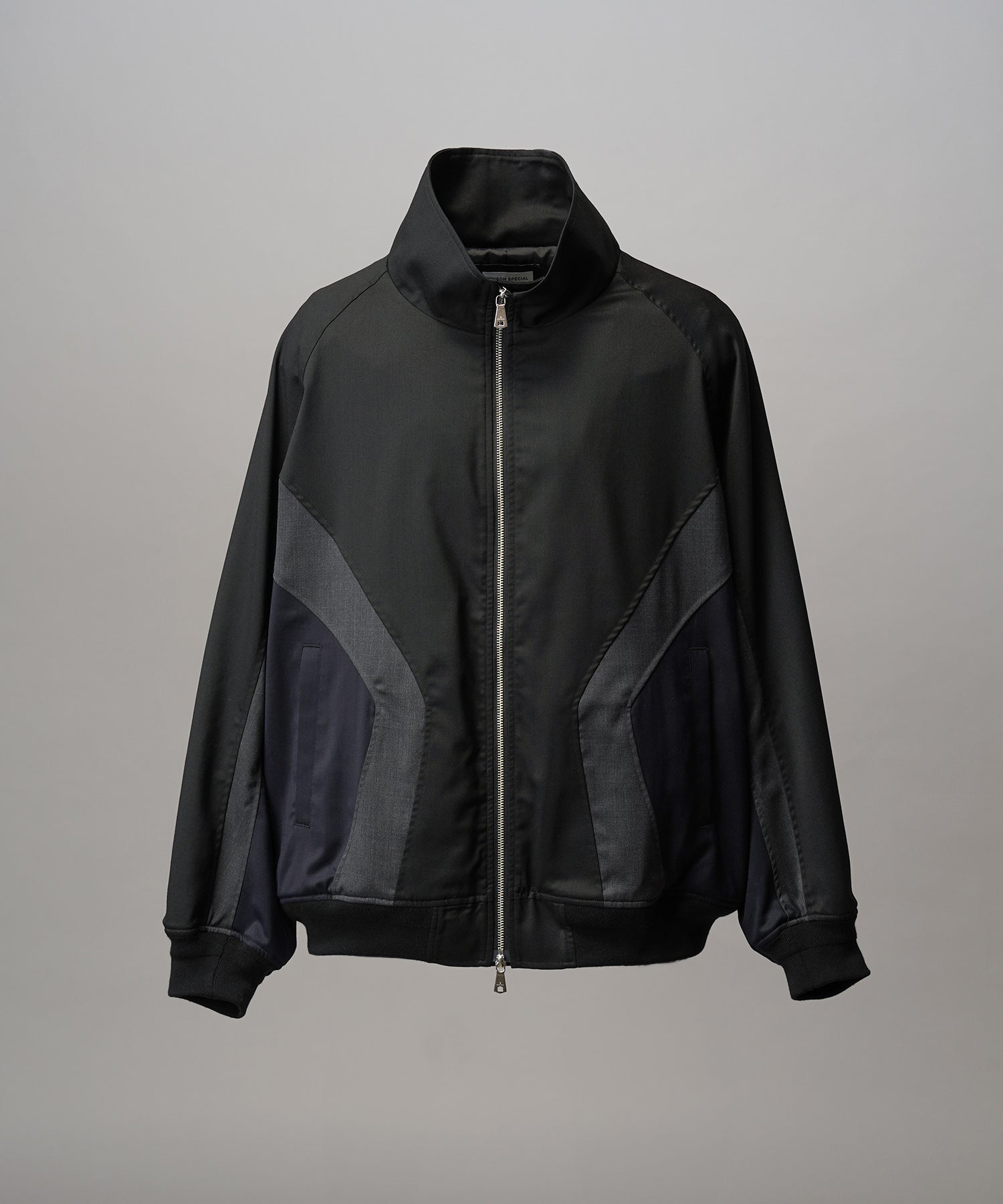 4 Colors Chambray Washable Wool Peaked Lapel Double Breasted Jacket