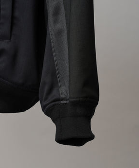 4 Colors Chambray Washable Wool Peaked Lapel Double Breasted Jacket