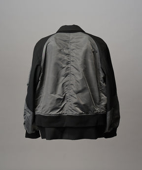 4 Colors Chambray Washable Wool Peaked Lapel Double Breasted Jacket