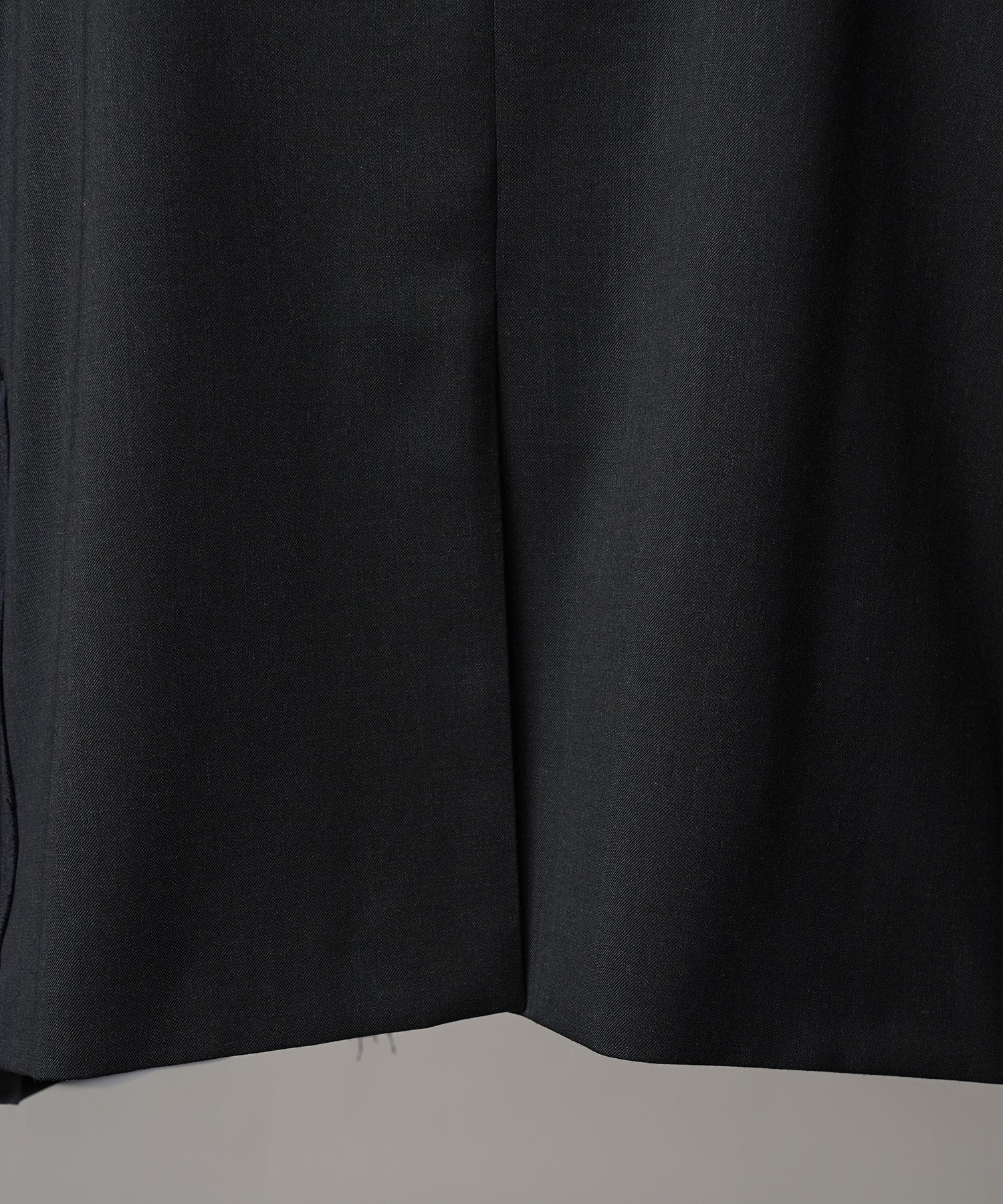 4 Colors Chambray Washable Wool Peaked Lapel Double Breasted Jacket