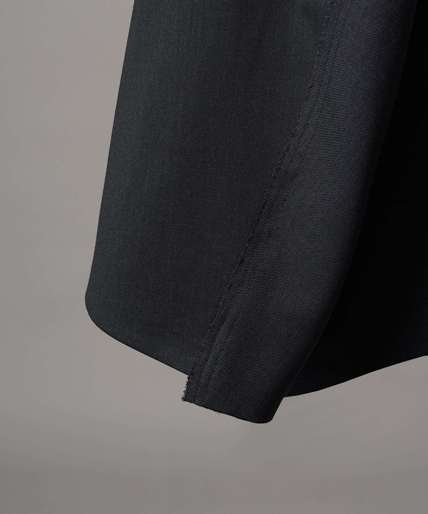 4 Colors Chambray Washable Wool Peaked Lapel Double Breasted Jacket