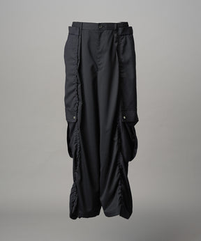 4 색 샹 브레이 세탁 가능한 양모 피크 라펠 더블 가슴 재킷