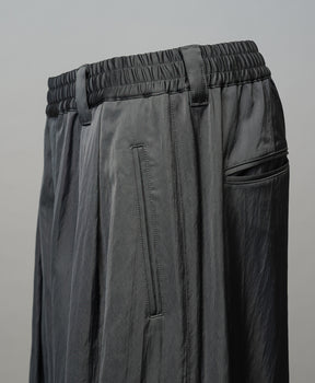 Drapery Satin Prime-Wide Cargo Pants