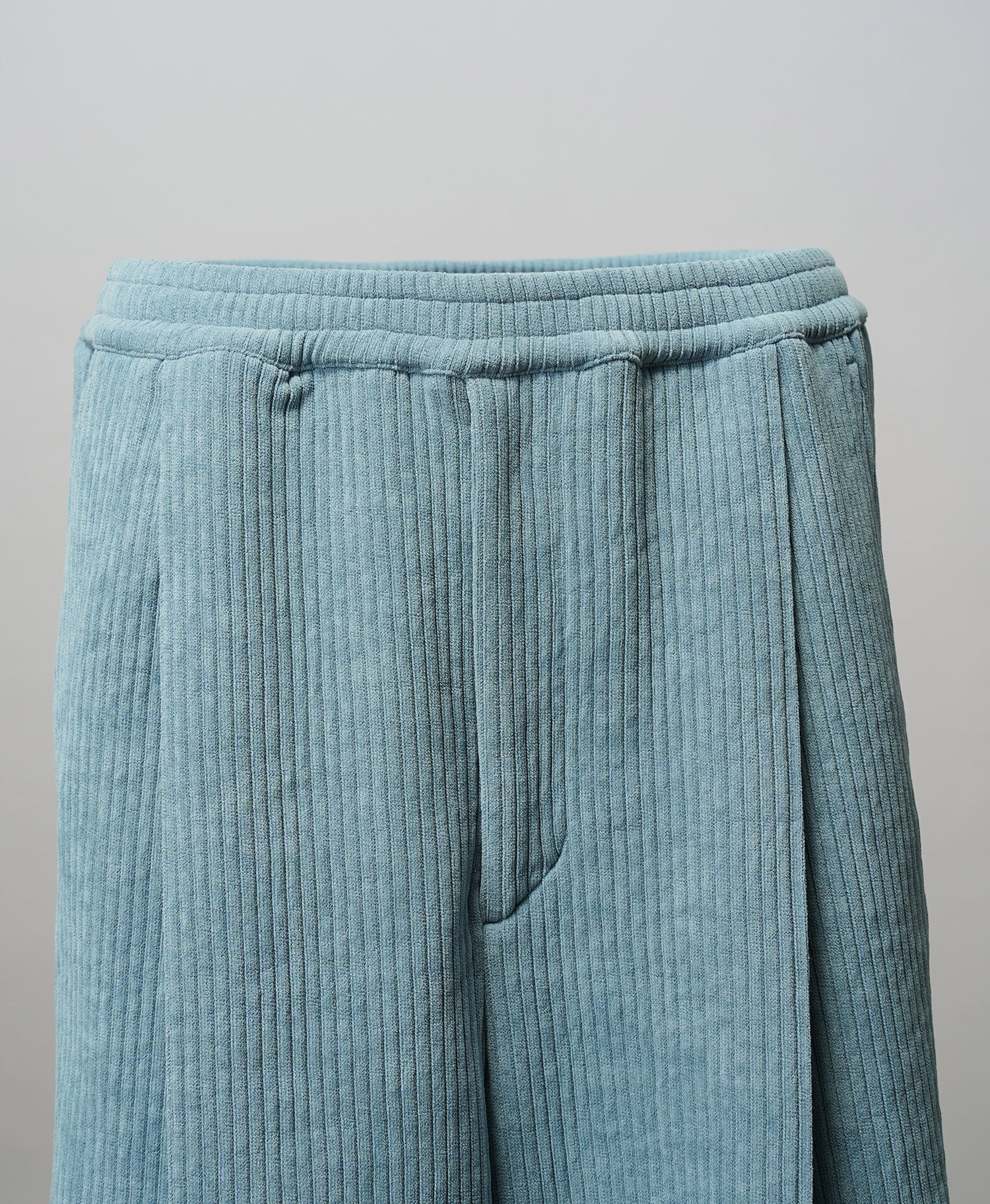 Chenille Yarn Corduroy Prime-Wide Easy Pants