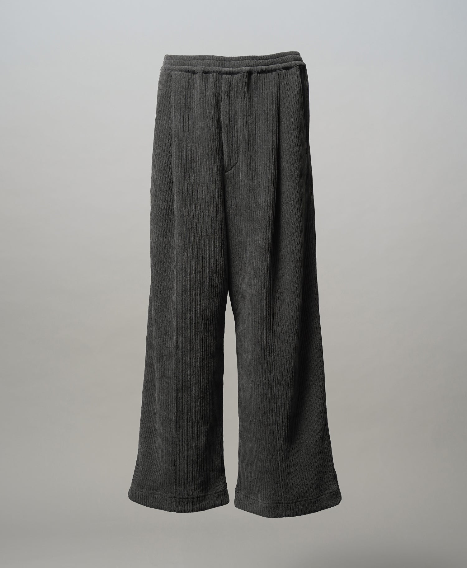 Chenille Yarn Corduroy Prime-Wide Easy Pants