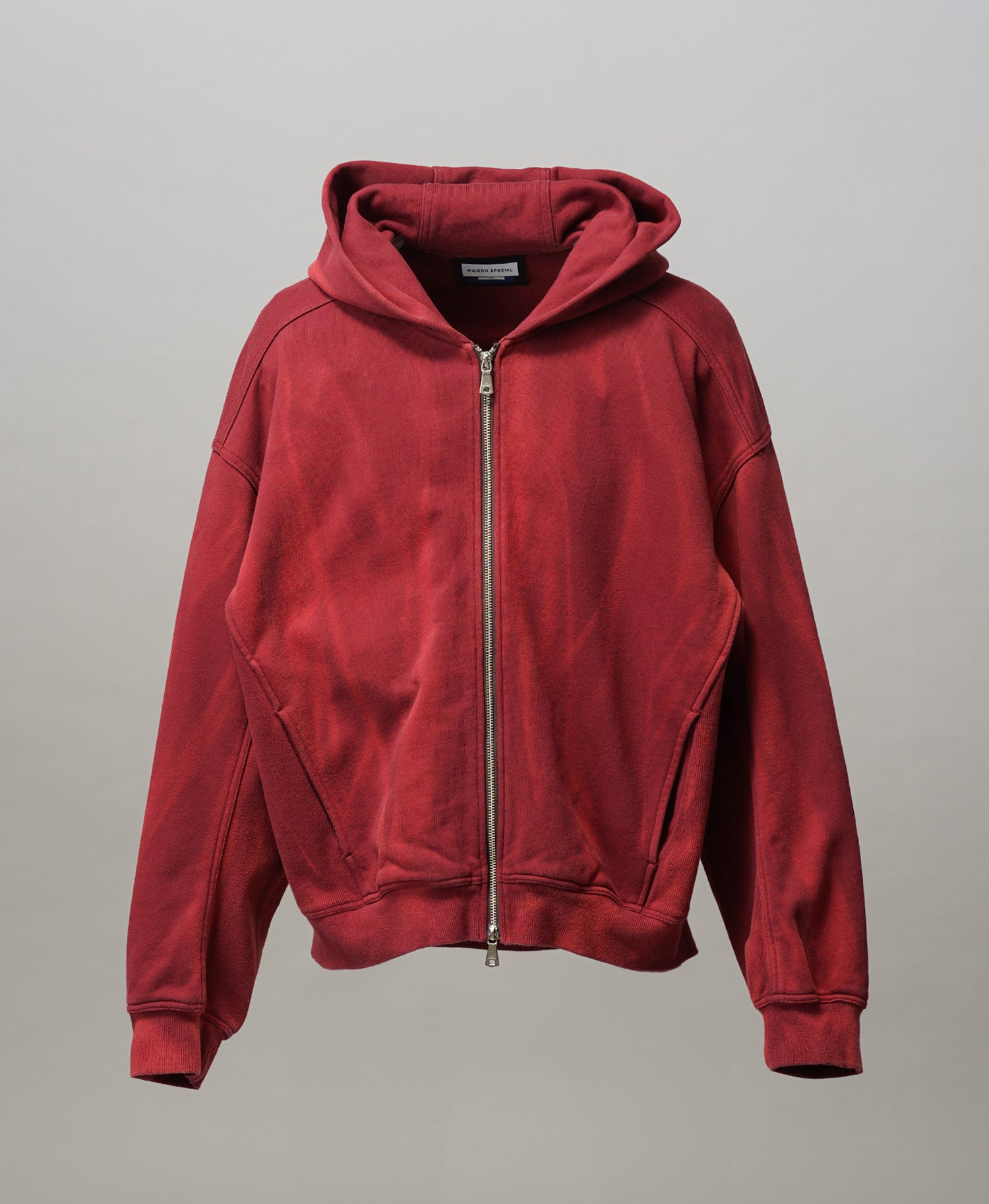 Sun-fade Prime-Over Sweat Zip Hoodie