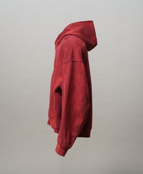 Sun-fade Prime-Over Sweat Zip Hoodie