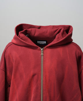 Sun-fade Prime-Over Sweat Zip Hoodie