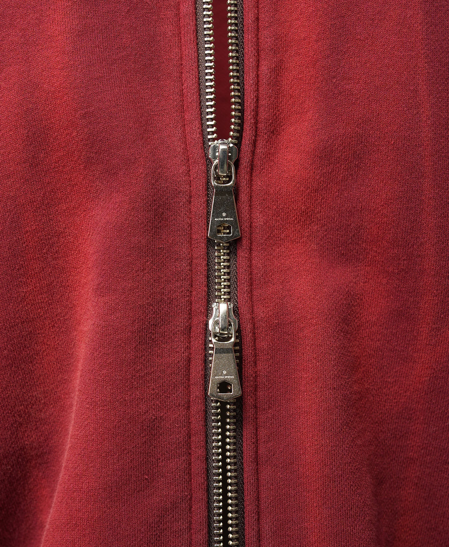 Sun-fade Prime-Over Sweat Zip Hoodie