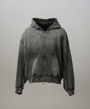 4 Colors Chambray Washable Wool Peaked Lapel Double Breasted Jacket