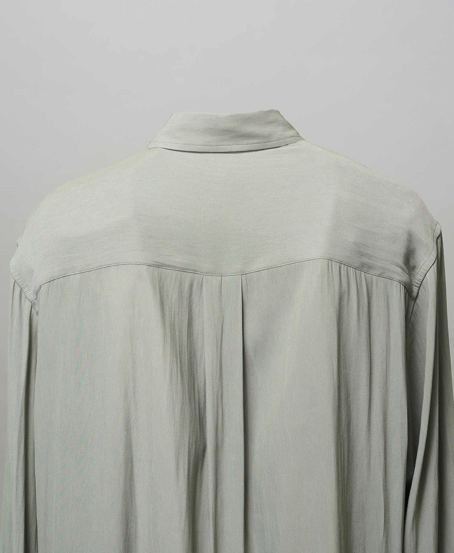 4 Colors Chambray Washable Wool Peaked Lapel Double Breasted Jacket