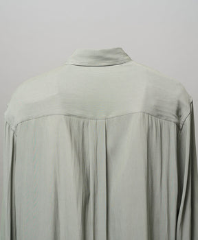 4 Colors Chambray Washable Wool Peaked Lapel Double Breasted Jacket