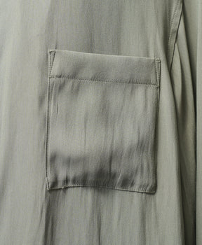 4 Colors Chambray Washable Wool Peaked Lapel Double Breasted Jacket