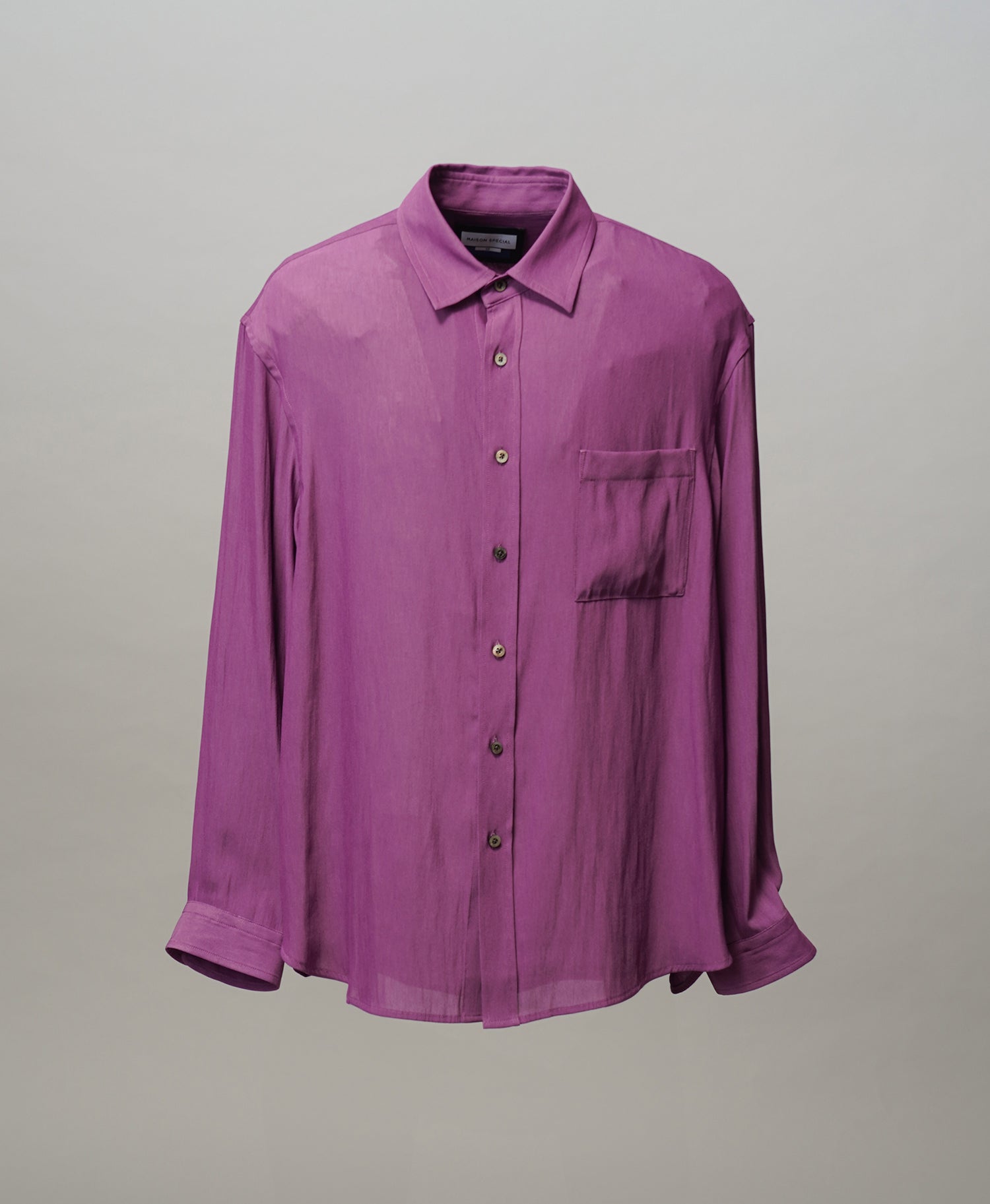 4 Colors Chambray Washable Wool Peaked Lapel Double Breasted Jacket