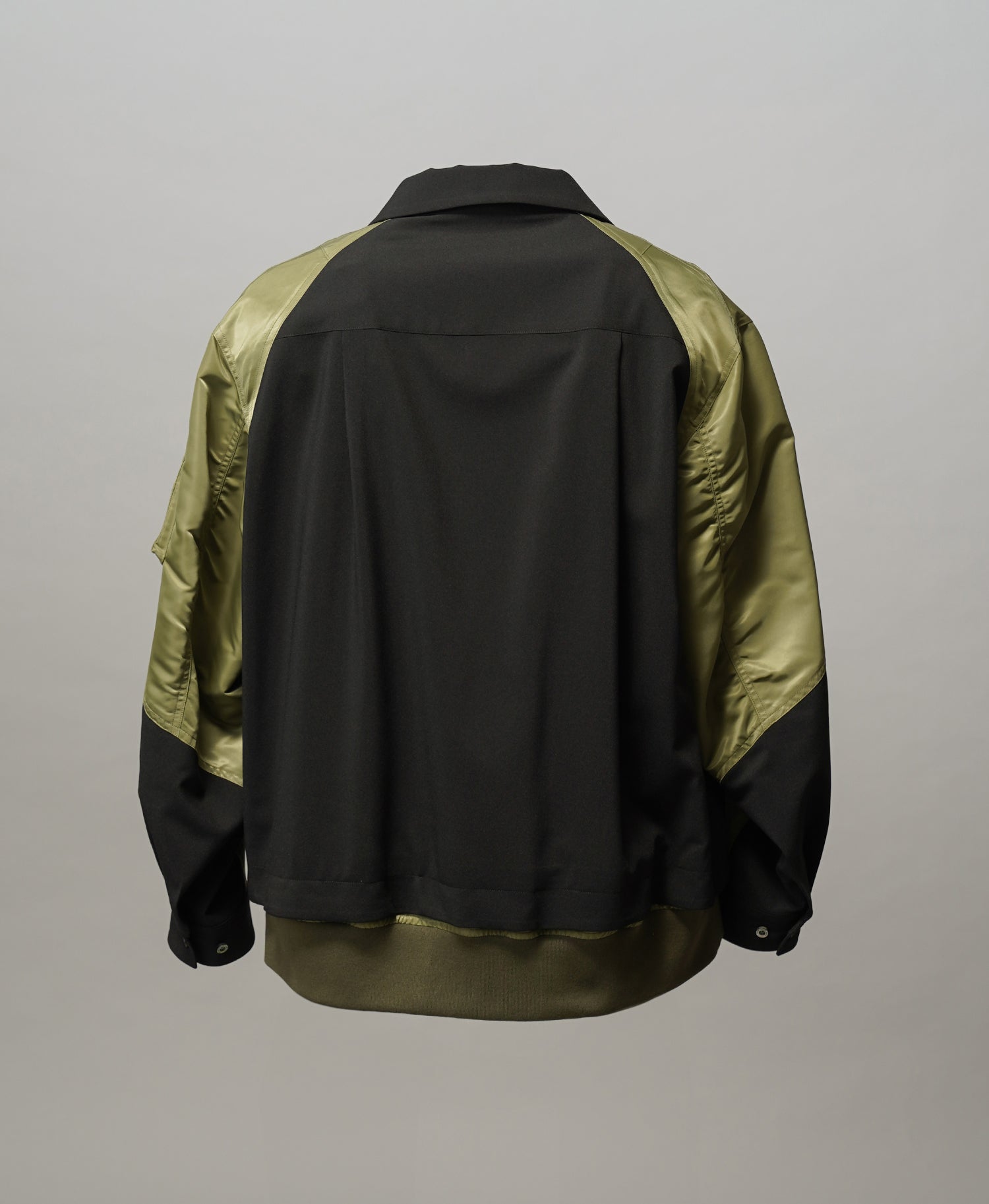 4 색 샹 브레이 세탁 가능한 양모 피크 라펠 더블 가슴 재킷