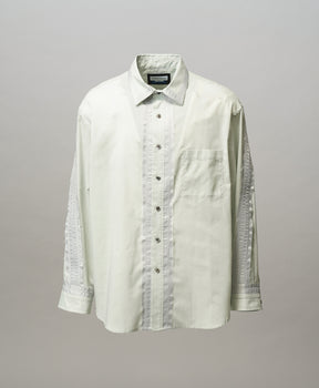 【26ss PRE-ORDER】Deep Front Neck Prime-Over Skipper Shirt