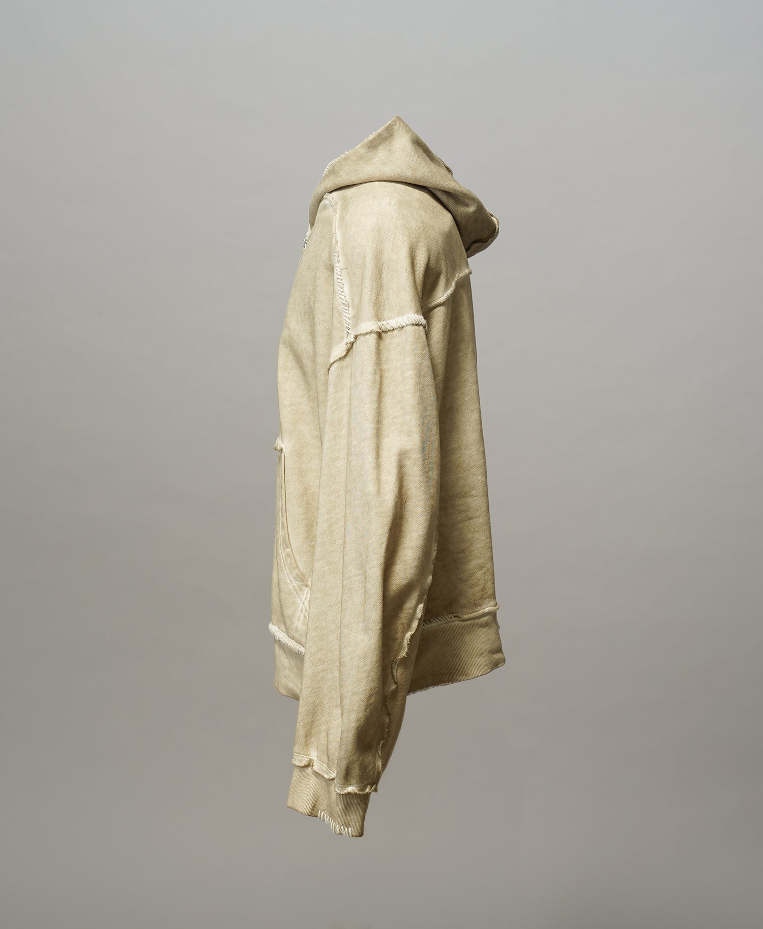 Over-Dye Embroidery Prime-Over Sweat Zip Hoodie