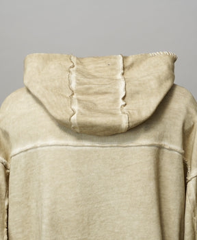 Over-Dye Embroidery Prime-Over Sweat Zip Hoodie