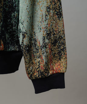 4 색 샹 브레이 세탁 가능한 양모 피크 라펠 더블 가슴 재킷