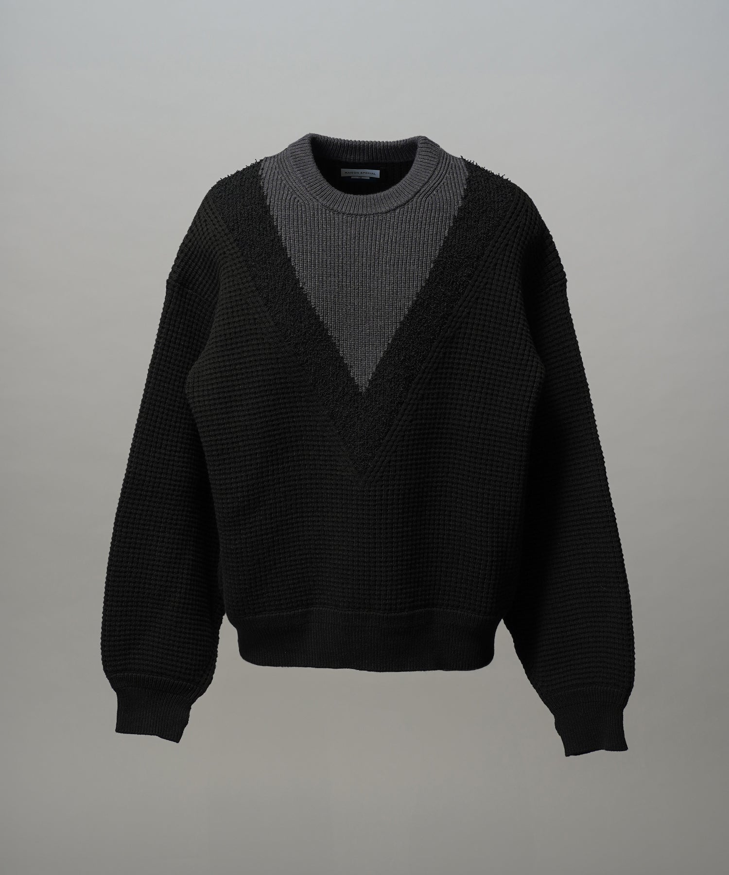 [26SS 预购] 棉质膨体腈纶混纺底漆渐变染色针织衫