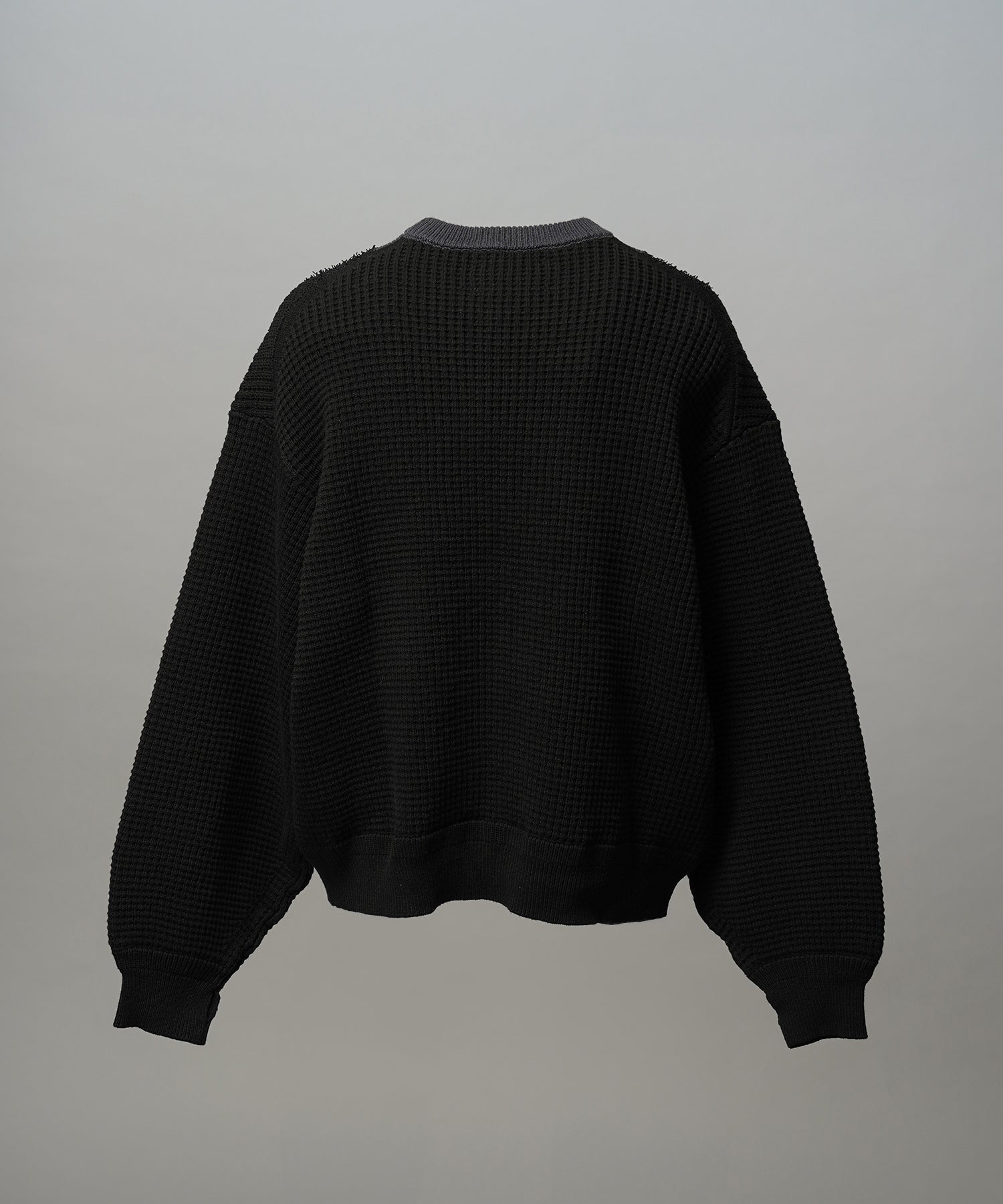 [26SS 预购] 棉质膨体腈纶混纺底漆渐变染色针织衫