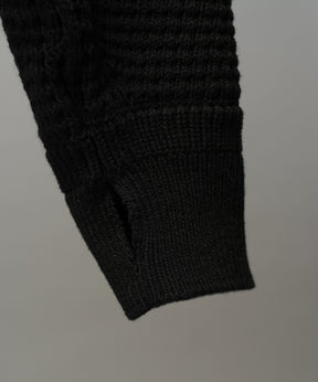 [26SS 预购] 棉质膨体腈纶混纺底漆渐变染色针织衫